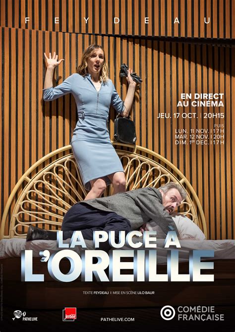 La Puce à Loreille Comédie Française Film 2019 Allociné