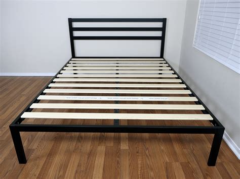 Absolutely très chic for your french countryside aesthetic but also distinct and bold enough for a modern industrial style loft, the florence metal platform bed completes what ever look you're going for. Zinus Platform Bed Review | Sleepopolis