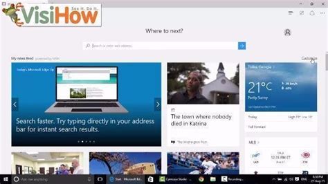 Customize Your News Feed In Microsoft Edge In Windows 10 Visihow