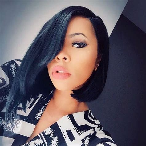 Black hairstyles for natural curly hair will make your special hair texture look shining no matter in the present or in the future. 45-beautiful-black-women-hair-styles-choppy-lob ...