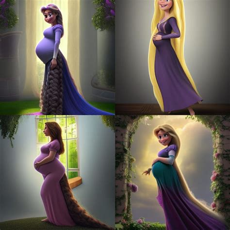 Pregnant Rapunzel Ai Generated Artwork Nightcafe Creator