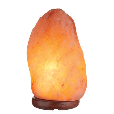 There are many claims of health benefits. Globe Electric 9" Pink Himalayan Salt Lamp with Wood Base ...