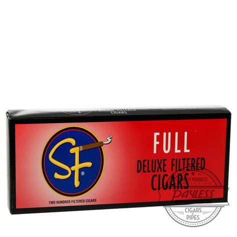 Sf Little Filtered Cigars Full 10 Packs Of 20