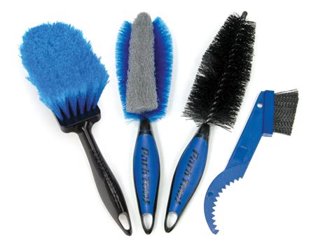Cleaner woman or maid with clean clothes in basket near washing machine, iron, brush and. BCB-4.2 Bike Cleaning Brush Set | Park Tool
