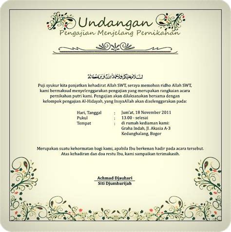 We did not find results for: 10+ Contoh Surat Undangan Syukuran Pernikahan atau Resepsi ...
