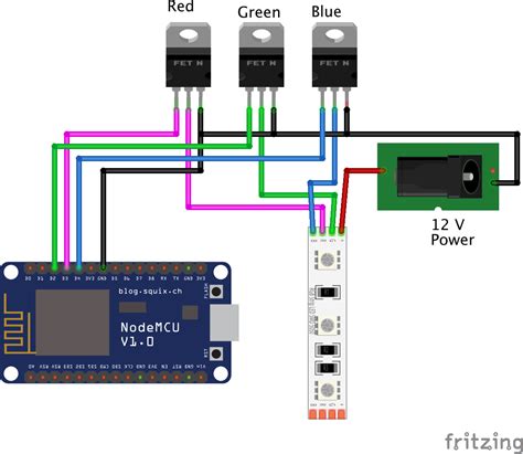 4 Steps To Create Wifi Controlled Rgb Led Strip Using Esp8266 Ef Computer