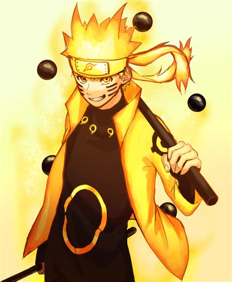 Naruto Uzumaki Fan Art Sage Mode