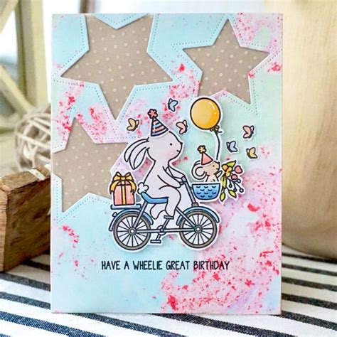 Wheelie Great Birthday Card By Annette Scrapbookpal