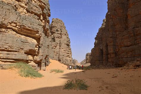 Africa Algeria Sahara Tassili Najjer National Park Tadrart Group