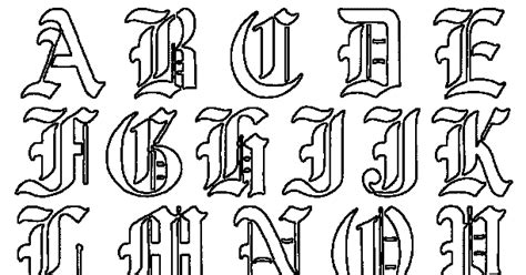 Examine the letter a in your chosen calligraphy alphabet, noting the places where the lines are if your letters don't turn out quite the shape or size you intended, print out a calligraphy alphabet on. Spoodawgmusic: old english calligraphy alphabet