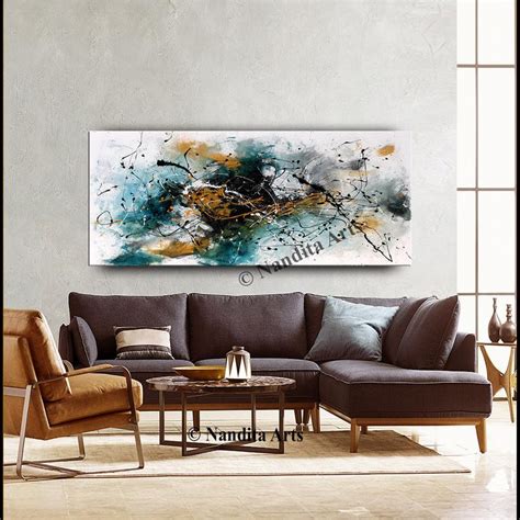 Extra Large Modern Canvas Art Painting Large Abstract Etsy Modern