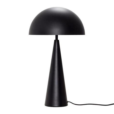 Hübsch lampe de table en métal noir - LIVING AND CO.