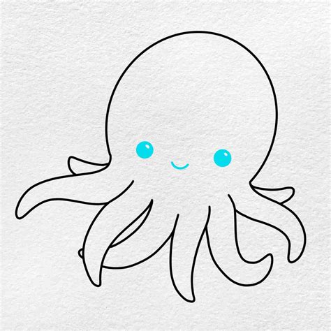 how to draw octopus sellsense23