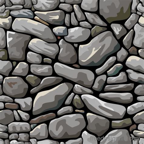 Stone Wall Textured Background Vectors Set 02 Free Download