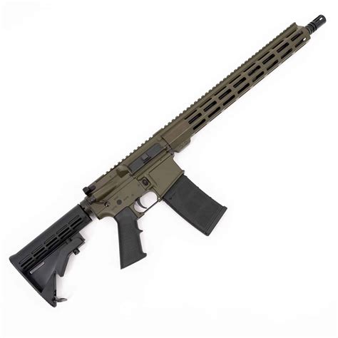 Ar15 556 Od Green Rifle 16 Inch Andro Corp Usa Made