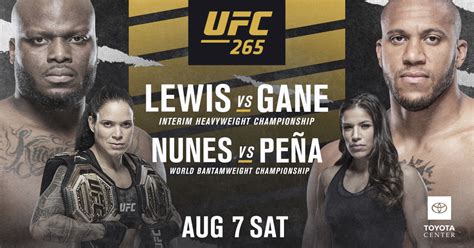 2 days ago · watch the ufc 265: UFC 265 | Houston Toyota Center