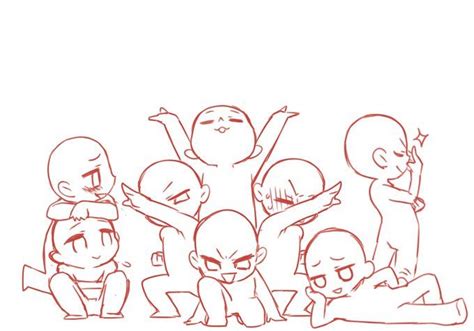 Friends Group Drawing Poses Drone Fest Documents similar to chibi poses. friends group drawing poses drone fest