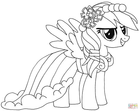 Rainbow Dash Coloring Page | Free Printable Coloring Pages - Coloring Home