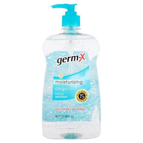 Germ X Moisturizing Original Hand Sanitizer 28 Fl Oz