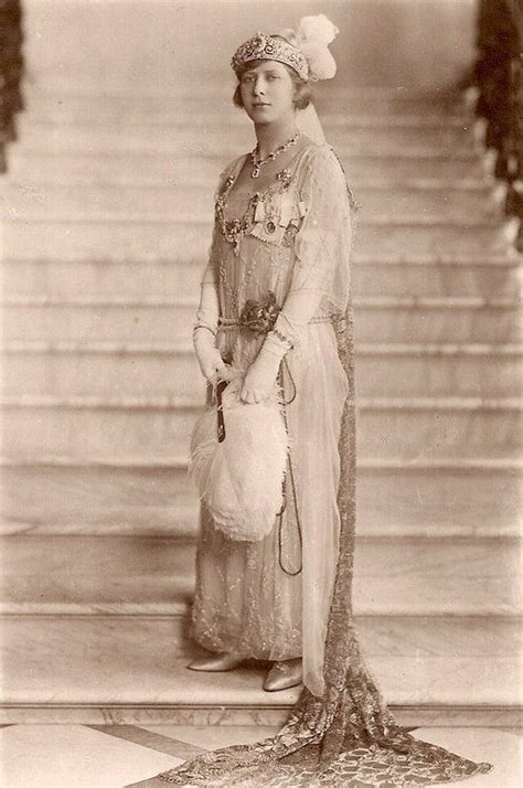 Princess Mary Princess Royal Countess Of Harewood In Court Dress