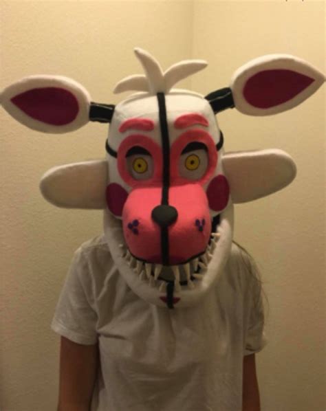 Funtime Foxy Mask Etsy In 2023 Funtime Foxy Funtime Foxy Costume Foxy Costume