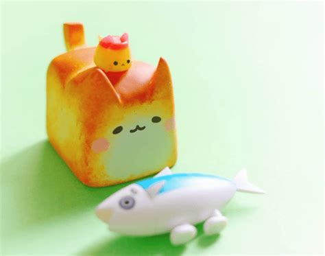 Artist Makes Bread Cat Toy And Its So Adorable I Can Has Cheezburger