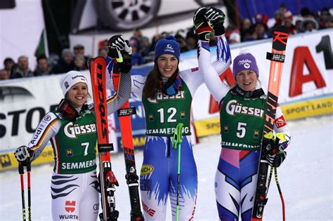 She and bene mayr are both. Vlhova gana la 1ra. Copa Mundial, la 1ra líder Shiffrin 5to.