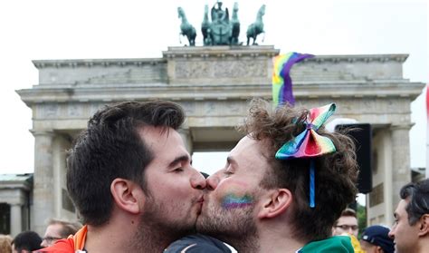 Activists Celebrate As Germany Legalizes Same Sex Marriage The World