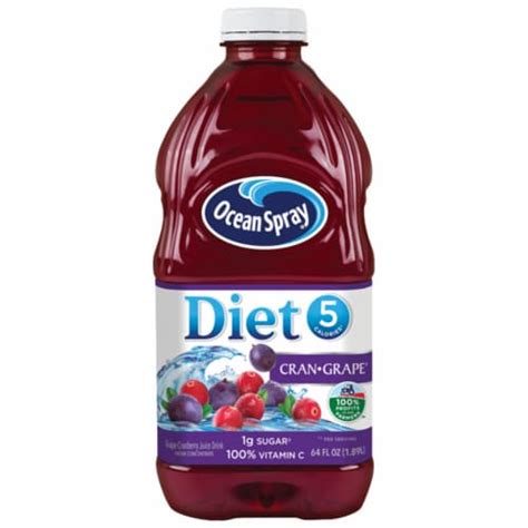 Ocean Spray Diet Cran Grape Juice Drink 64 Fl Oz City Market