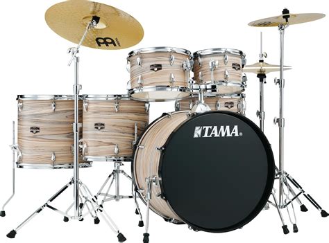 Tama Imperialstar Ie62c 6 Piece Complete Drum Set With Snare Drum And