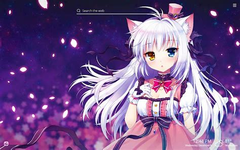 Anime Cat Girl Hd Wallpapers New Tab Theme Chrome Web Store