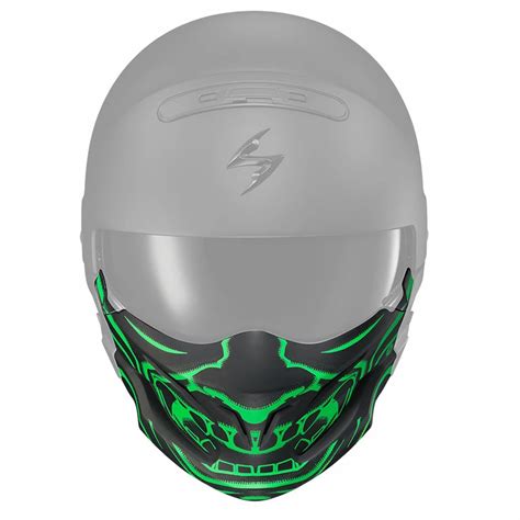 Cheapest 🤩 Ventilation Scorpion Exo Combat Evo Samurai Mask Green 🔔