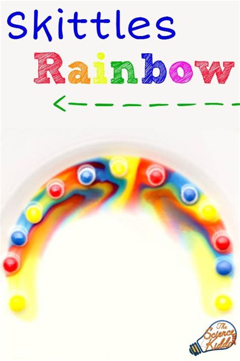 Skittles Rainbow Kids Science For St Patricks Day Kitchen