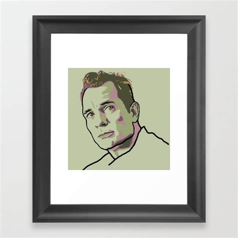 Jack Kerouac Framed Art Print By Savant5 Society6