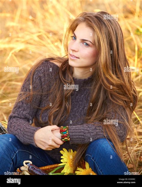 Beautiful Brunette 20 Year Old Hi Res Stock Photography And Images Alamy