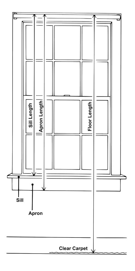 It's much easier than you think. MEASURE WINDOW FOR CURTAIN | Curtain Rods | Curtain sizes ...
