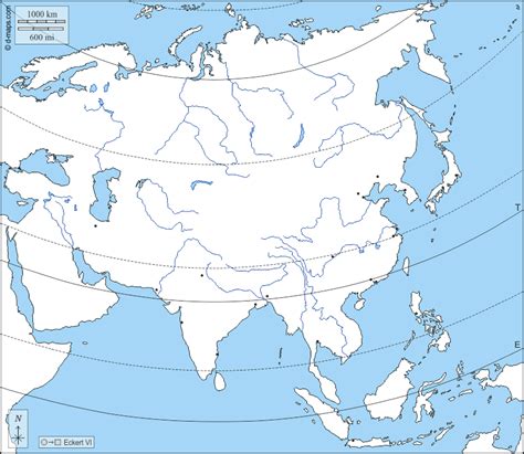 Carta Asia Muta Cartina Muta Asia Fisica Mapa Martino Coulart Sexiz Pix