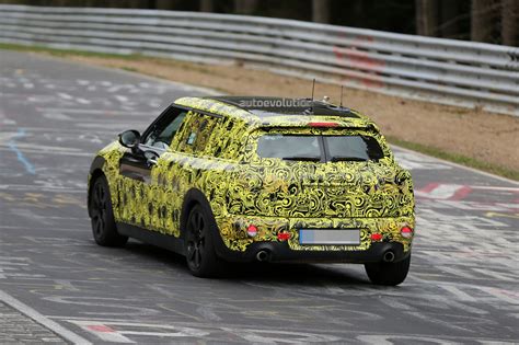 Spyshots 2016 Mini Clubman On The Nurburgring For The First Time