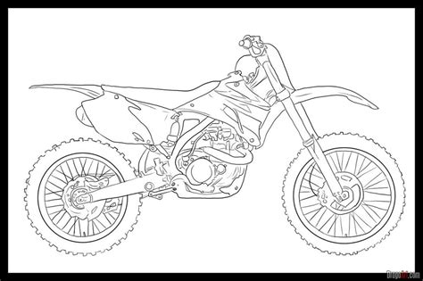 How to draw a motorcycle is a question that some of you ask to tamaritmotorcycles, specially during the project making. how-to-draw-a-dirt-bike | Tom Gwynne | Flickr