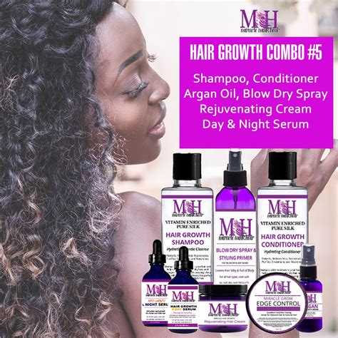 Miracle Mink Hair Growth Combo 5 Etsy