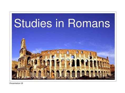 Ppt Overview Of Romans Powerpoint Presentation Free Download Id