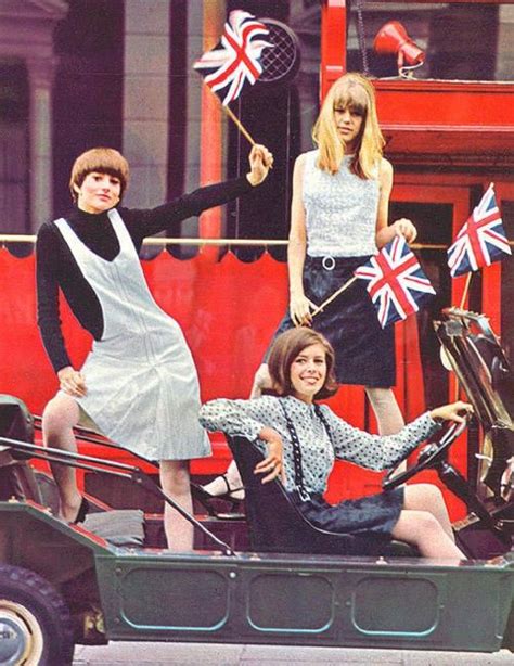 Union Jacks Swinging London Sixties Fashion Mod Girl