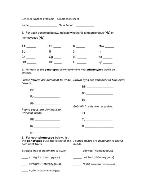 Our goal is that these genetics challenge answer key worksheet photos gallery can be a guidance for you, deliver you more ideas and of course make you have a nice day. Biology Daily News