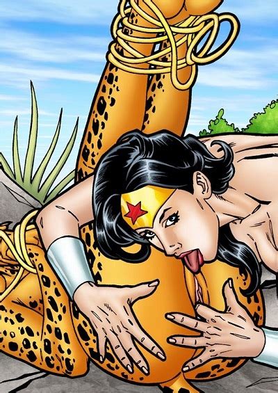 Wonder Woman And Cheetah Lesbian Sex Jla ⋆ Xxx Toons Porn