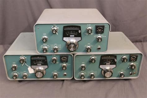 Item 509 Three Heathkit Ham Radio Transmitters Model Sb 401 Ham