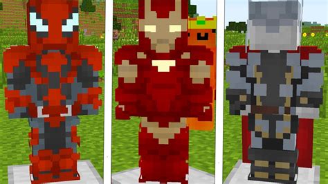 This Is The Best Fisk Superheroes Addon Avengers In Minecraft Youtube