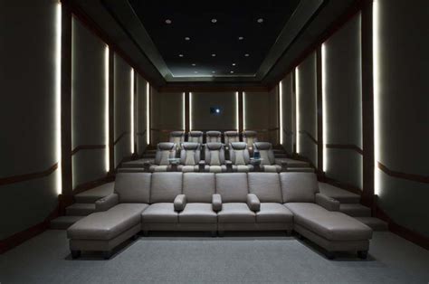 Cinematech Luxury Theater Seating Design And Acoustical Treatment