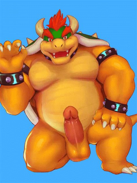 Rule 34 Animated Anthro Balls Big Muscles Bowser