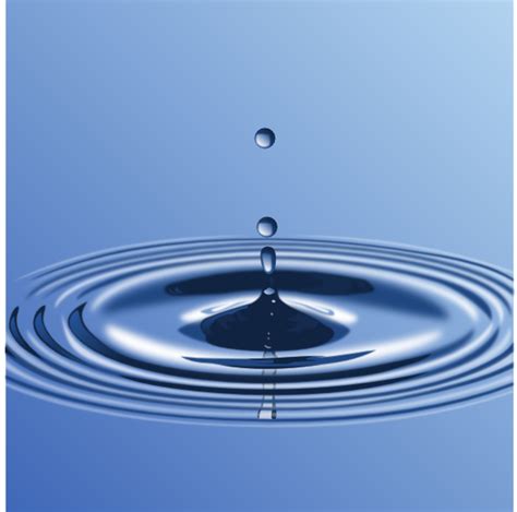 Water Drop With Ripple Clip Art At Vector Clip