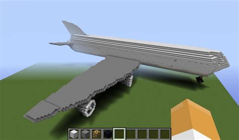 One Of The Largest Passenger Planes In Minecraft Minecraft Map